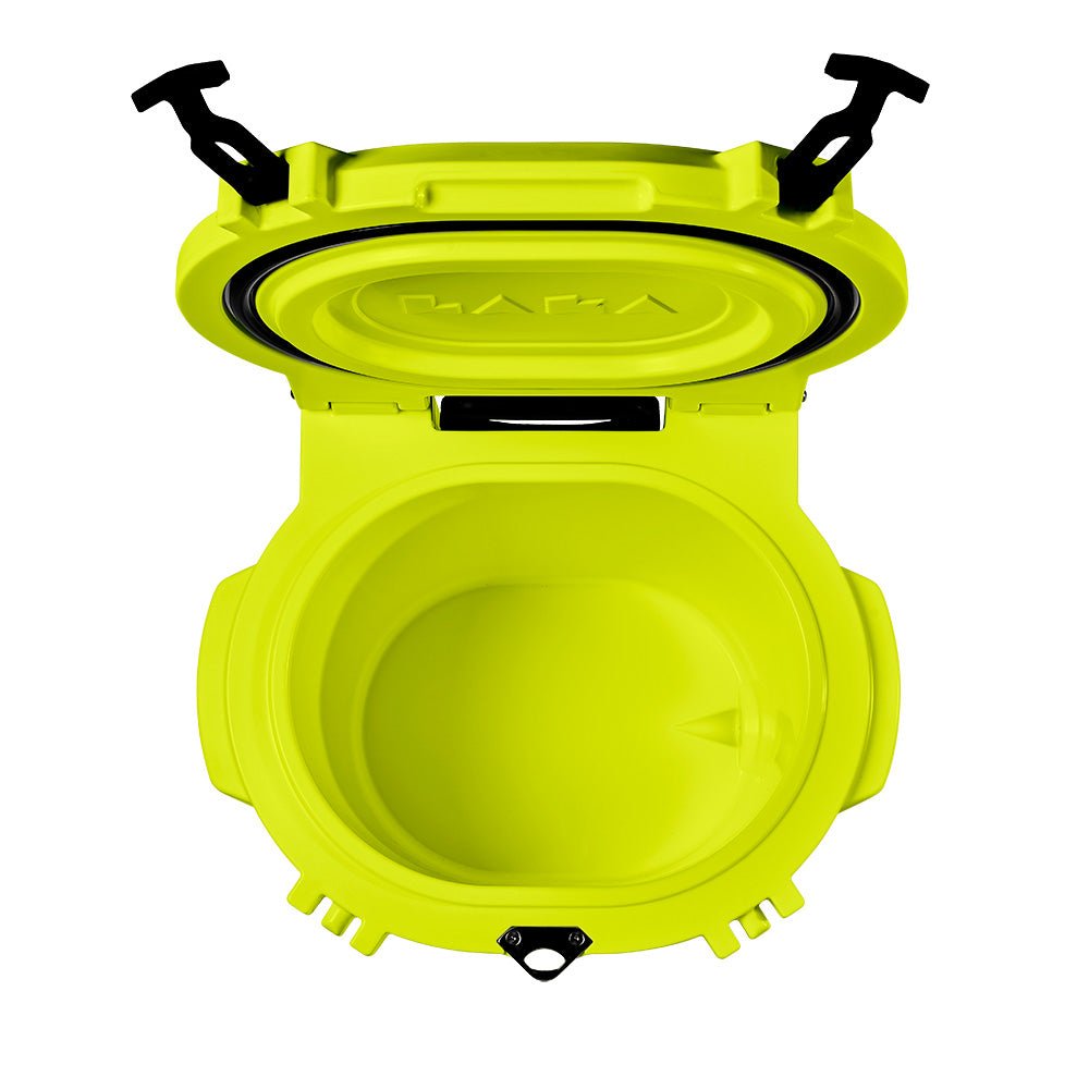 LAKA Coolers 30 Qt Cooler w/Telescoping Handle & Wheels - Yellow - Get Tight Gear