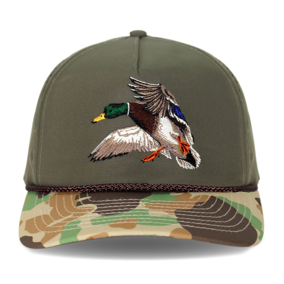 Landing Mallard 5 - Panel Base Camp Performance Hat - Get Tight Gear
