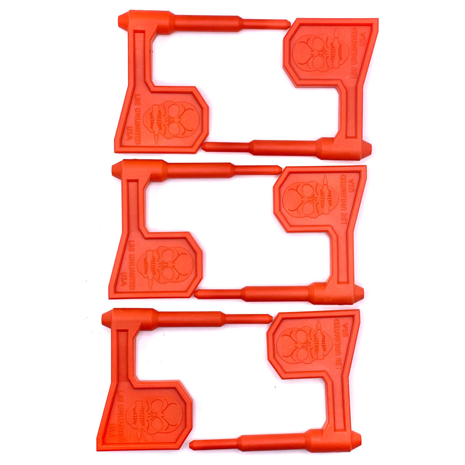 LBE RIFLE CHAMBER SFTY FLAG 6PK ORG - Get Tight Gear