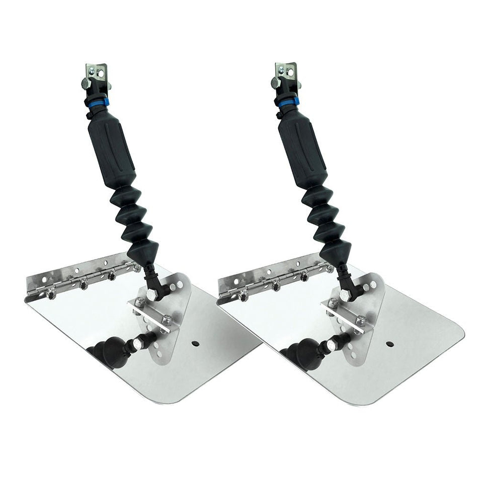 Lectrotab Smart Tab Trim Tabs 9 X 8 f/12 - 16' Boats w/40 - 80 HP - Get Tight Gear