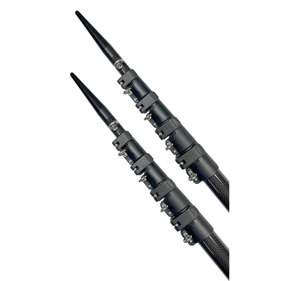 Lee's 26' Telescoping Carbon Fiber Outrigger Poles f/Sidewinder Mount - Get Tight Gear