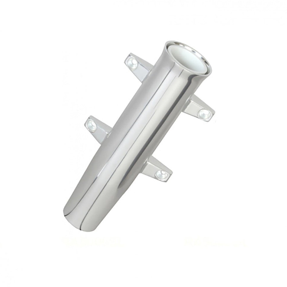 Lee's Aluminum Side Mount Rod Holder - Tulip Style - Silver Anodize - Get Tight Gear