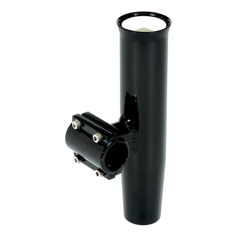 Lee's Clamp - On Rod Holder - Black Aluminum - Horizontal Mount - Fits 1.660" O.D. Pipe - Get Tight Gear
