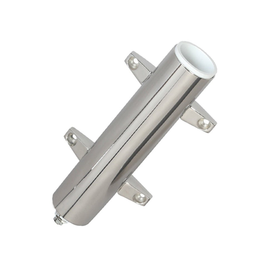 Lee's Stainless Steel Heavy Duty Bulkhead Mount w/Swivel Base 2.25" OD X 10.5" Tube - Get Tight Gear