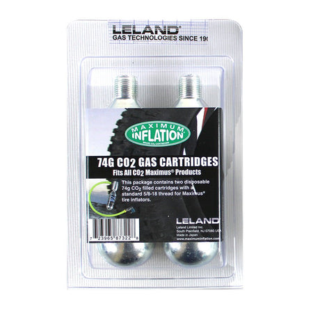Leland Maximum Inflations Maximus Instant Tire Refill Cartridges *2 - Pack - Get Tight Gear
