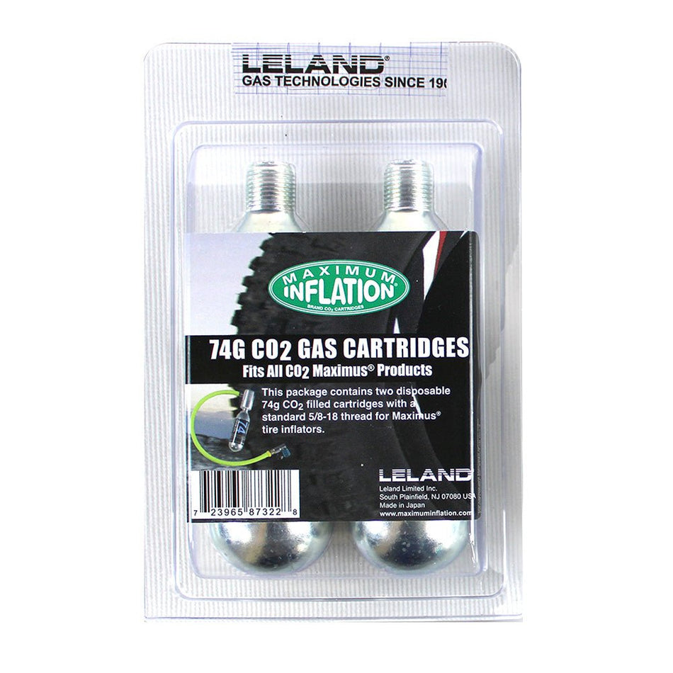 Leland Maximum Inflations Maximus Instant Tire Refill Cartridges *2 - Pack - Get Tight Gear