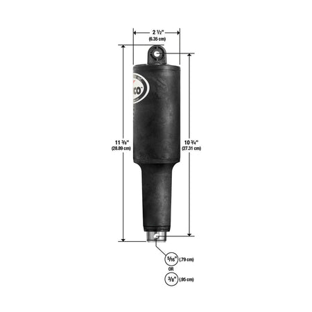 Lenco 101XD Extreme Duty Actuator - 12V - 2 - 1/4" Stroke w/Hardware - Get Tight Gear