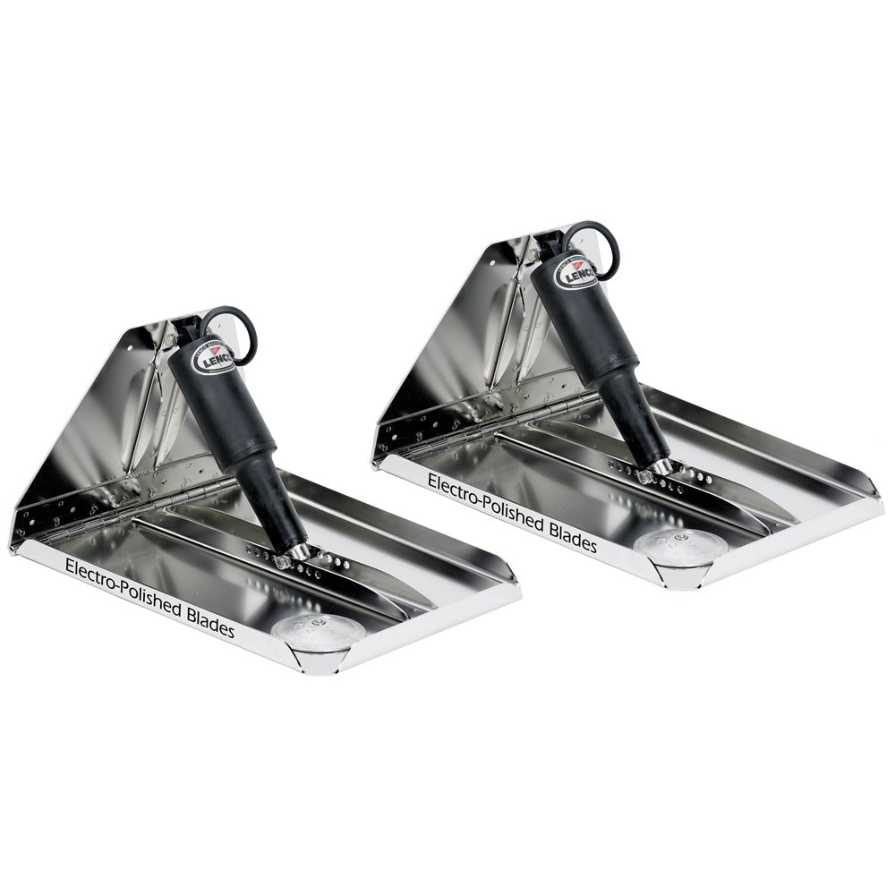 Lenco 12" x 12" Heavy Duty Performance Trim Tab Kit w/o Switch Kit 12V - Get Tight Gear