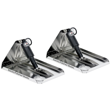 Lenco 12" x 12" Heavy Duty Performance Trim Tab Kit w/o Switch Kit 12V - Get Tight Gear