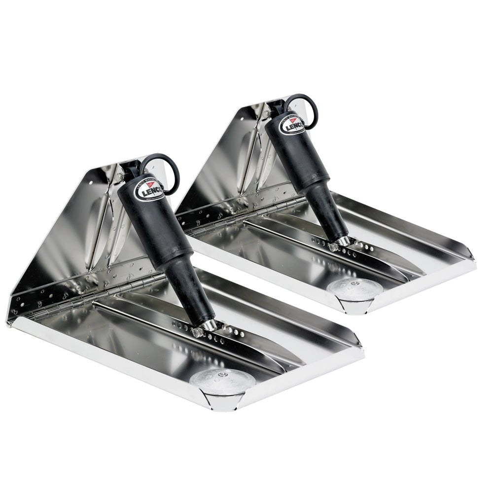 Lenco 14" x 12" Heavy Duty Performance Trim Tab Kit w/o Switch - Get Tight Gear