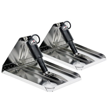 Lenco 14" x 12" Heavy Duty Performance Trim Tab Kit w/o Switch - Get Tight Gear