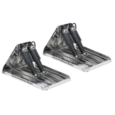Lenco 19" x 14" Extreme Duty Performance Trim Tab Kit w/o Switch Kit 12V - Get Tight Gear
