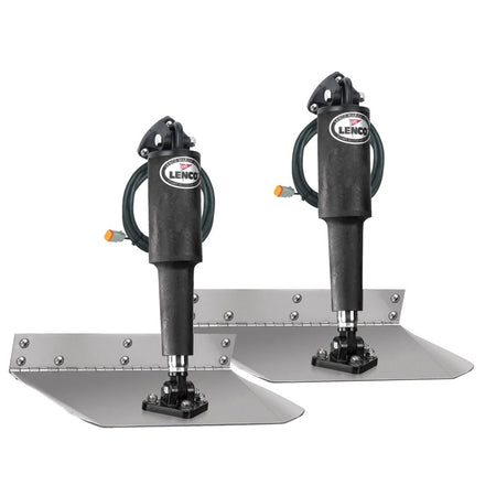 Lenco 9" x 18" Standard Trim Tab Kit without Switch Kit 12V - Get Tight Gear