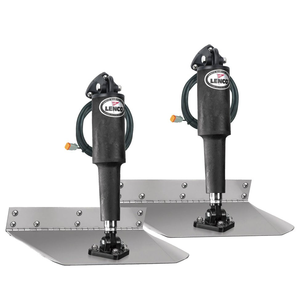 Lenco 9" x 36" Standard Trim Tab Kit without Switch Kit 12V - Get Tight Gear