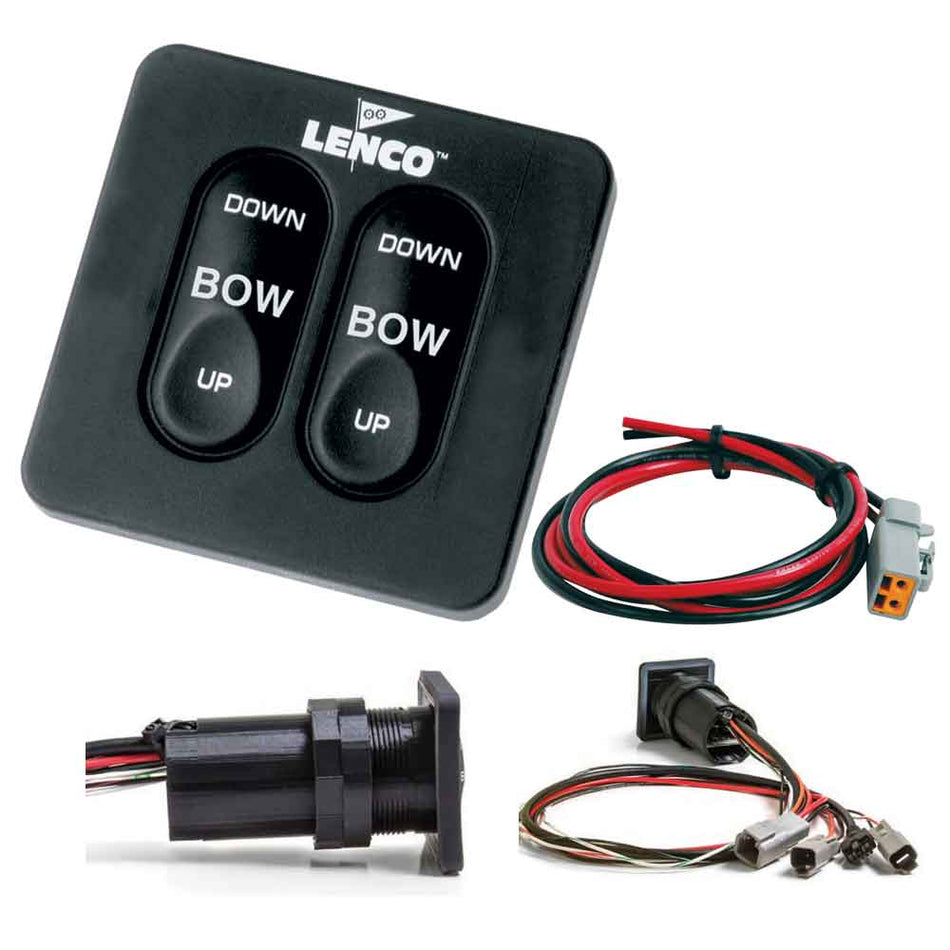 Lenco Standard Integrated Tactile Switch Kit w/Pigtail f/Single Actuator Systems - Get Tight Gear