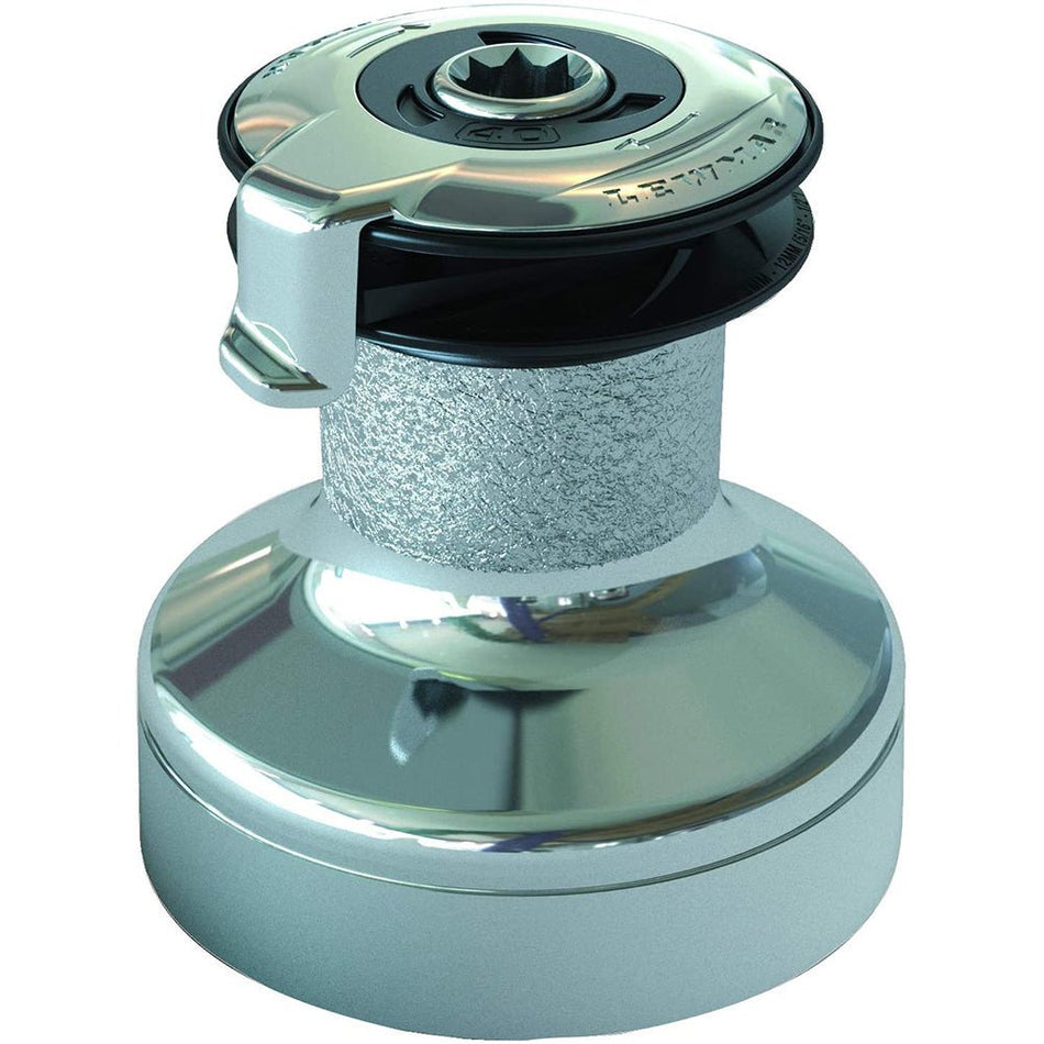 Lewmar 30ST EVO Self Tailing Winch Alloy - Chrome - Get Tight Gear