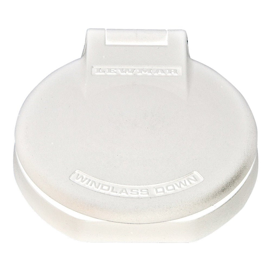 Lewmar Deck Foot Switch - Windlass Down - White Plastic - Get Tight Gear