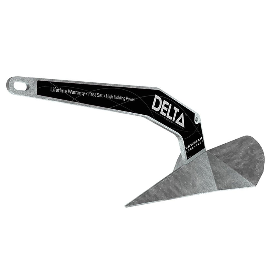 Lewmar Delta Anchor - Galvanized - 35lb - Get Tight Gear