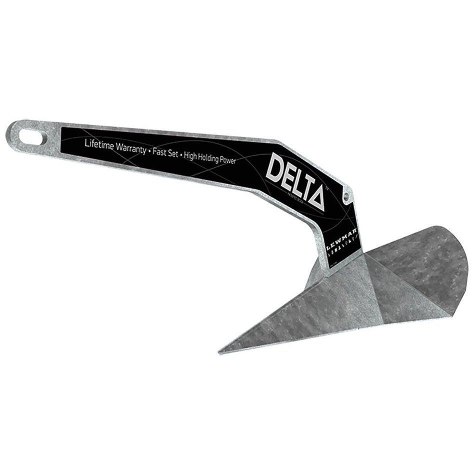 Lewmar Delta Anchor - Galvanized - 9lb - Get Tight Gear