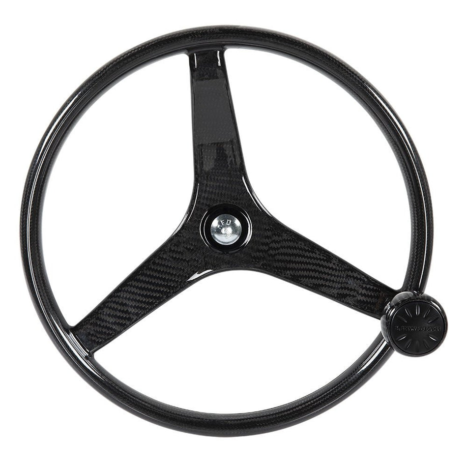 Lewmar Power Grip Carbon Fiber Wheel - Get Tight Gear