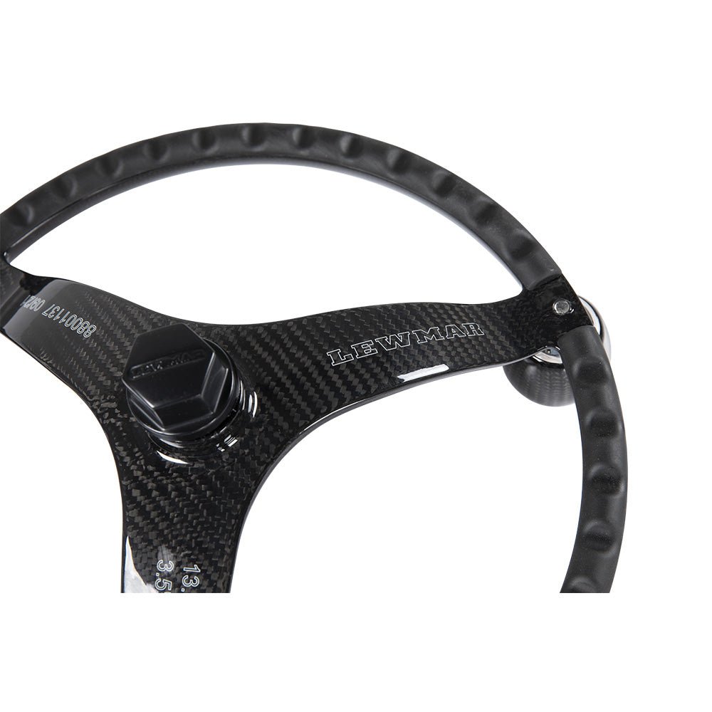 Lewmar Power Grip Carbon Fiber Wheel - Get Tight Gear