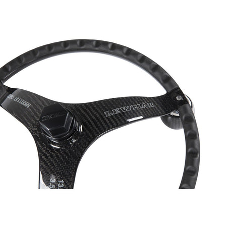 Lewmar Power Grip Carbon Fiber Wheel - Get Tight Gear