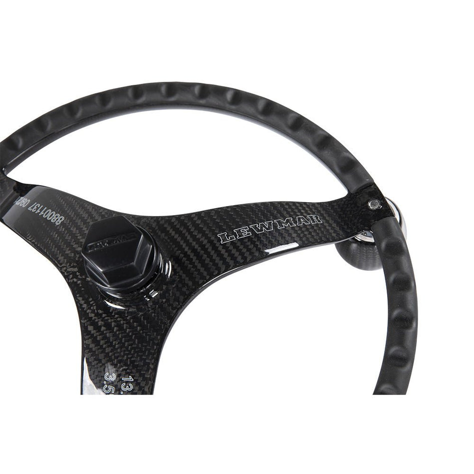 Lewmar Power Grip Carbon Fiber Wheel - Get Tight Gear