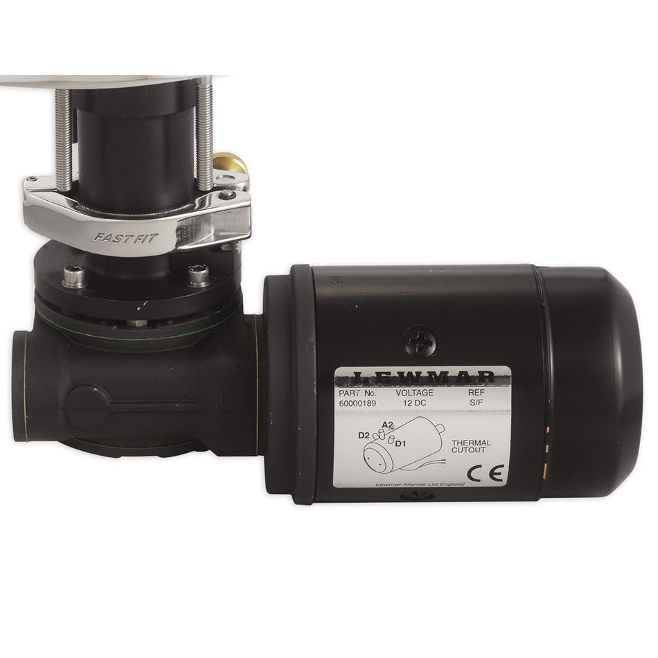Lewmar V1 Fast Fit Motor Gearbox Assembly - 12V - Get Tight Gear