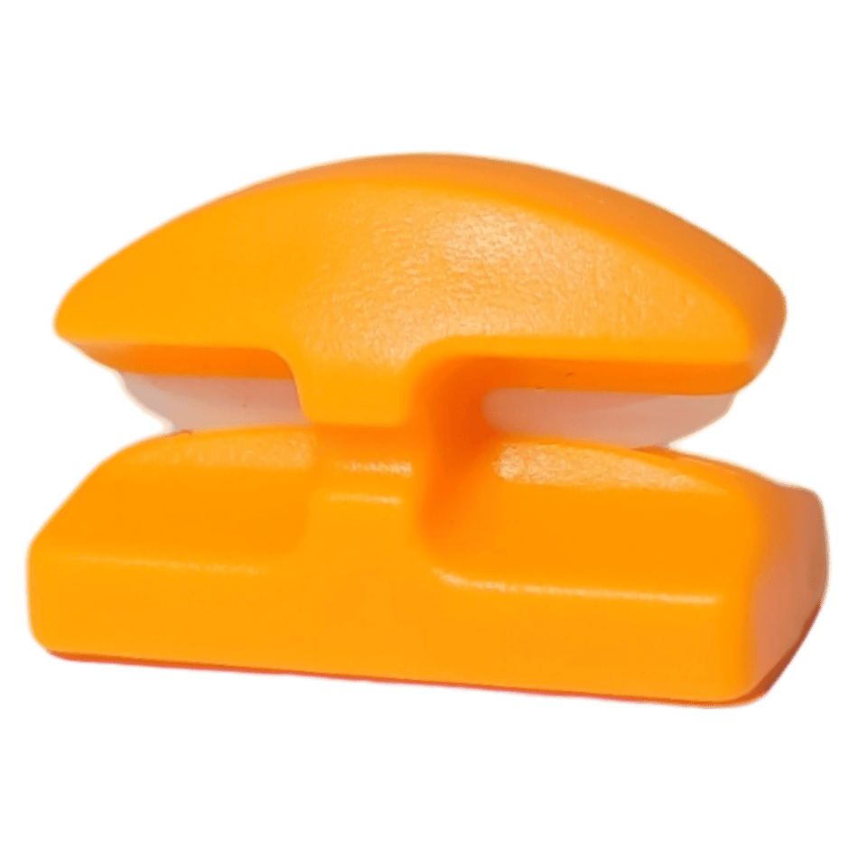 Line Cutterz Ceramic Blade Peel & Stick Flat Mount - Blaze Orange - Get Tight Gear