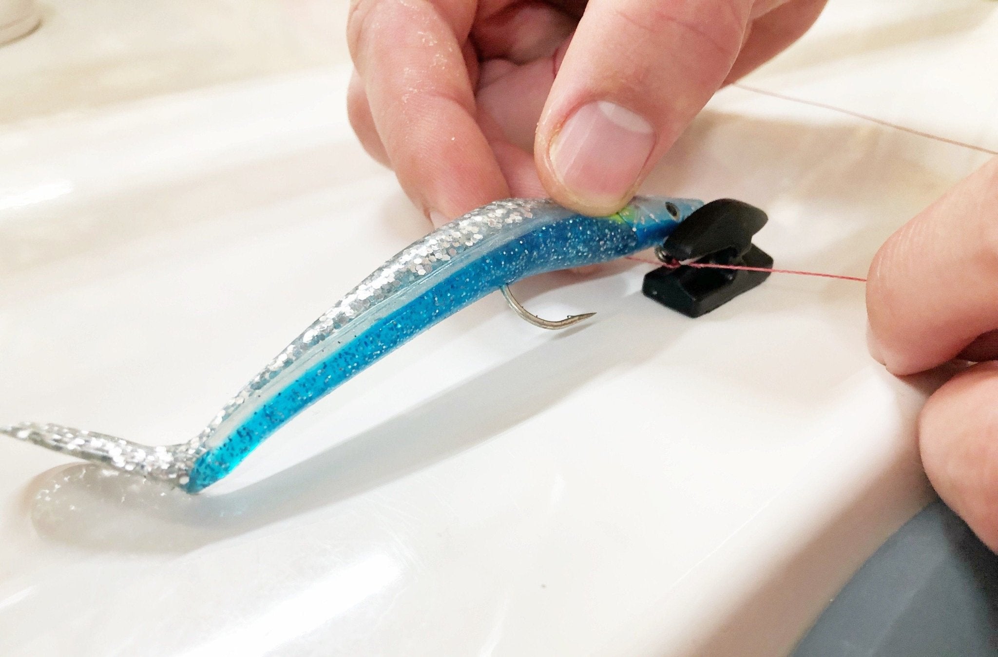 Line Cutterz Ceramic Blade Peel & Stick Flat Mount - Green - Get Tight Gear