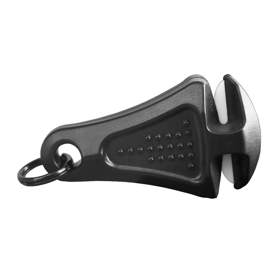 Line Cutterz Ceramic Blade Zipper Pull - Black - Get Tight Gear