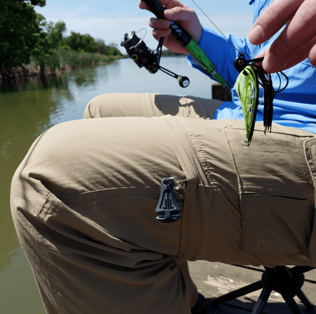 Line Cutterz Ceramic Blade Zipper Pull - Black - Get Tight Gear
