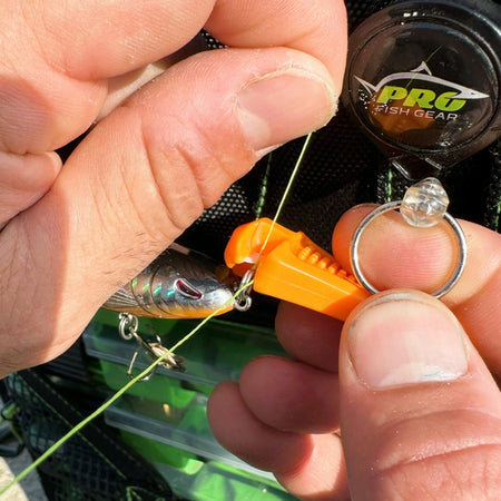 Line Cutterz Ceramic Blade Zipper Pull - Blaze Orange - Get Tight Gear