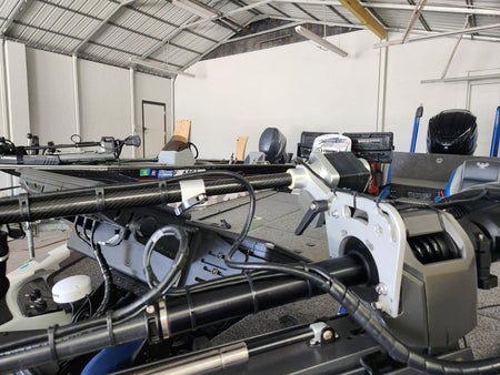 Live Foot™ - Patented Motor Control System for Sonar Transducers by Blitz Lures - Get Tight Gear