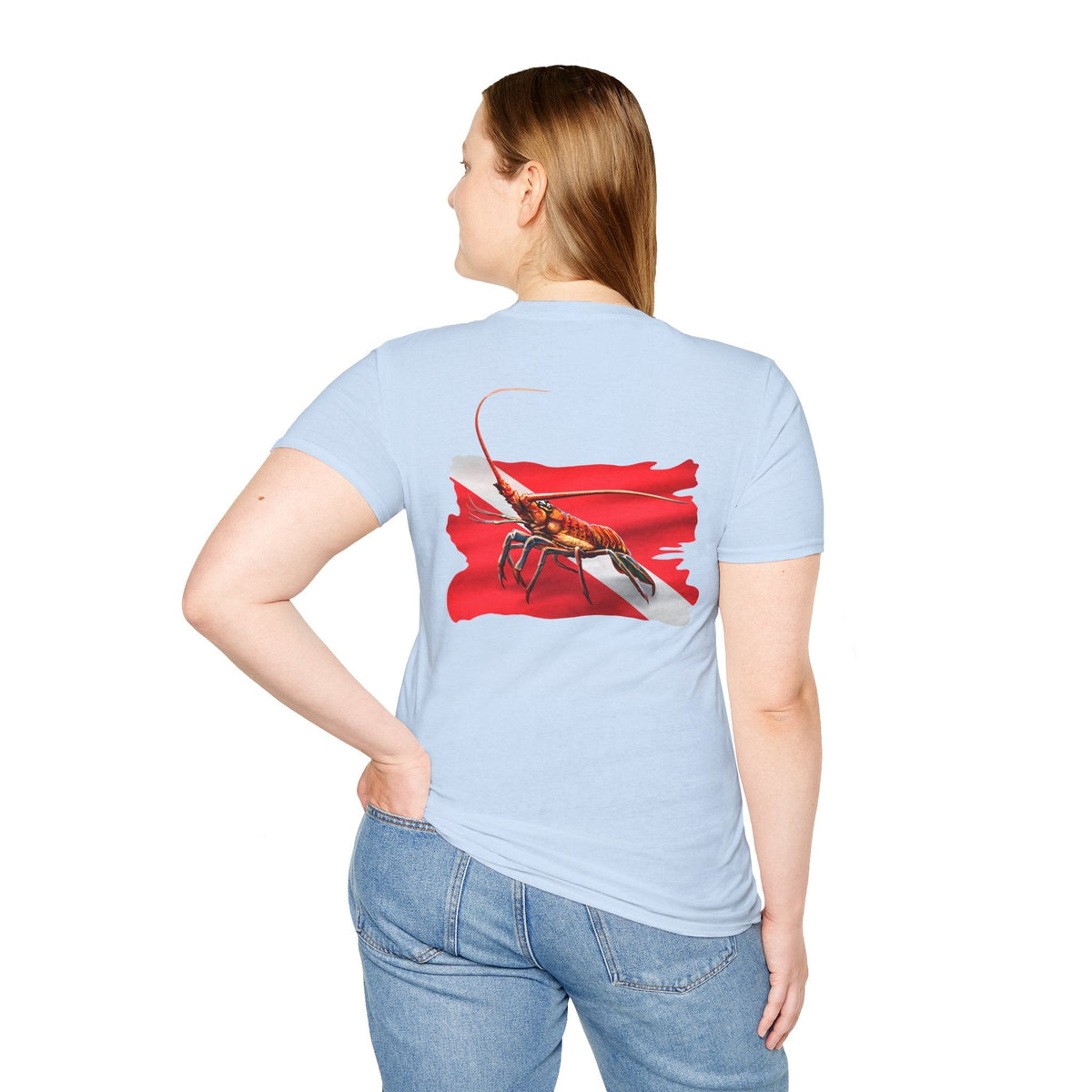 Lobster Dive Unisex T-Shirt, Nautical Style Tee, Seafood Lover Shirt, Summer Apparel, Beach Day T-Shirt, Fun Graphic Top - Get Tight Gear