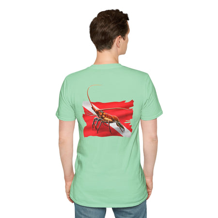 Lobster Dive Unisex T-Shirt, Nautical Style Tee, Seafood Lover Shirt, Summer Apparel, Beach Day T-Shirt, Fun Graphic Top - Get Tight Gear