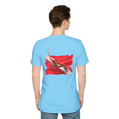 Lobster Dive Unisex T-Shirt, Nautical Style Tee, Seafood Lover Shirt, Summer Apparel, Beach Day T-Shirt, Fun Graphic Top - Get Tight Gear