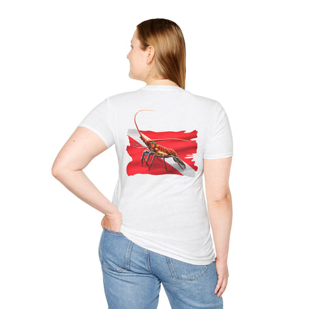 Lobster Dive Unisex T-Shirt, Nautical Style Tee, Seafood Lover Shirt, Summer Apparel, Beach Day T-Shirt, Fun Graphic Top - Get Tight Gear