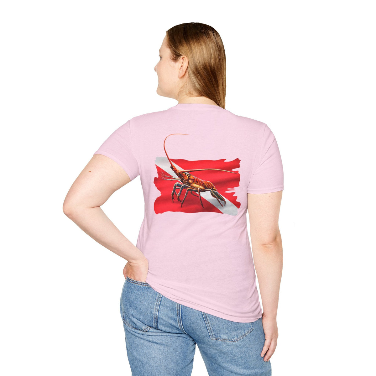 Lobster Dive Unisex T-Shirt, Nautical Style Tee, Seafood Lover Shirt, Summer Apparel, Beach Day T-Shirt, Fun Graphic Top - Get Tight Gear