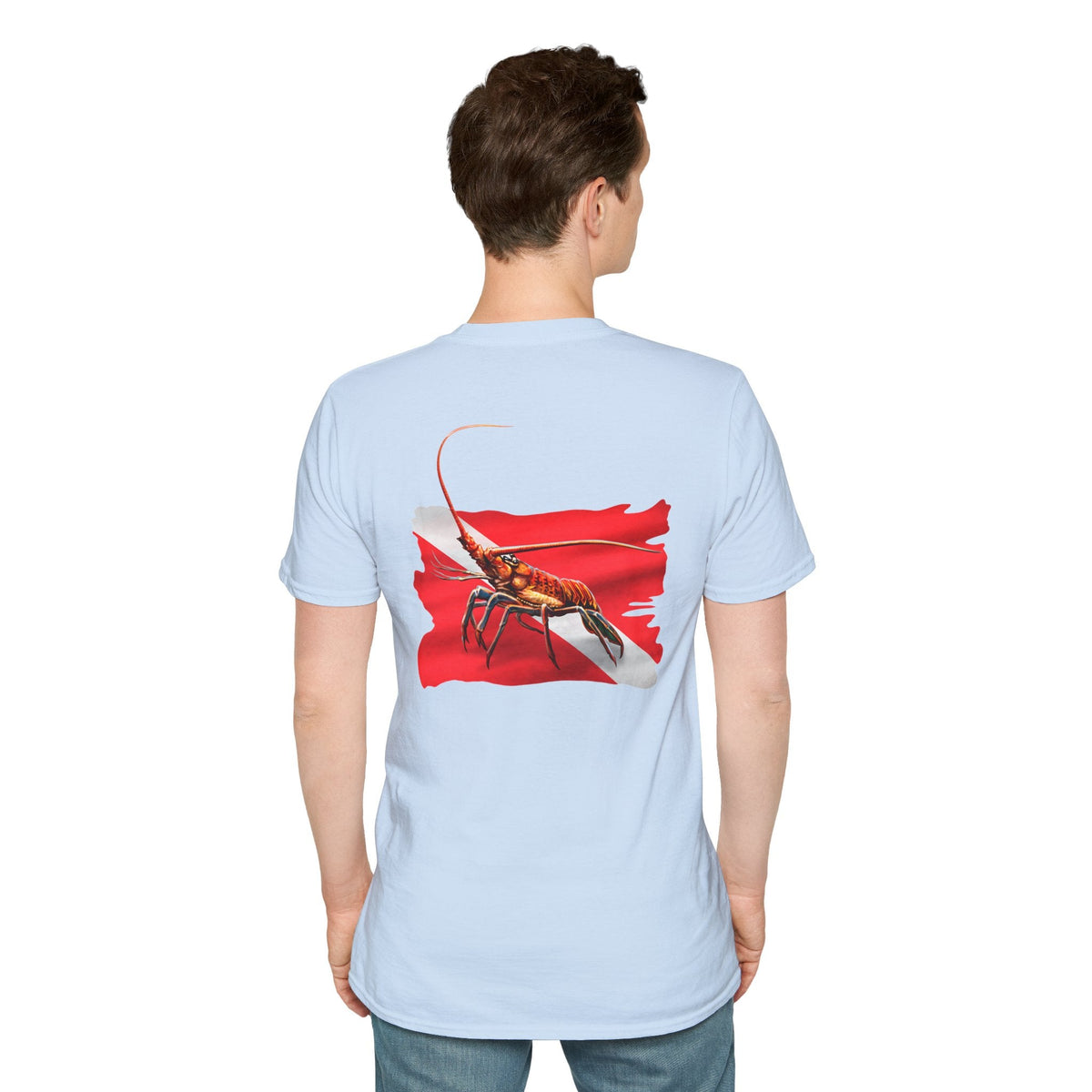 Lobster Dive Unisex T-Shirt, Nautical Style Tee, Seafood Lover Shirt, Summer Apparel, Beach Day T-Shirt, Fun Graphic Top - Get Tight Gear