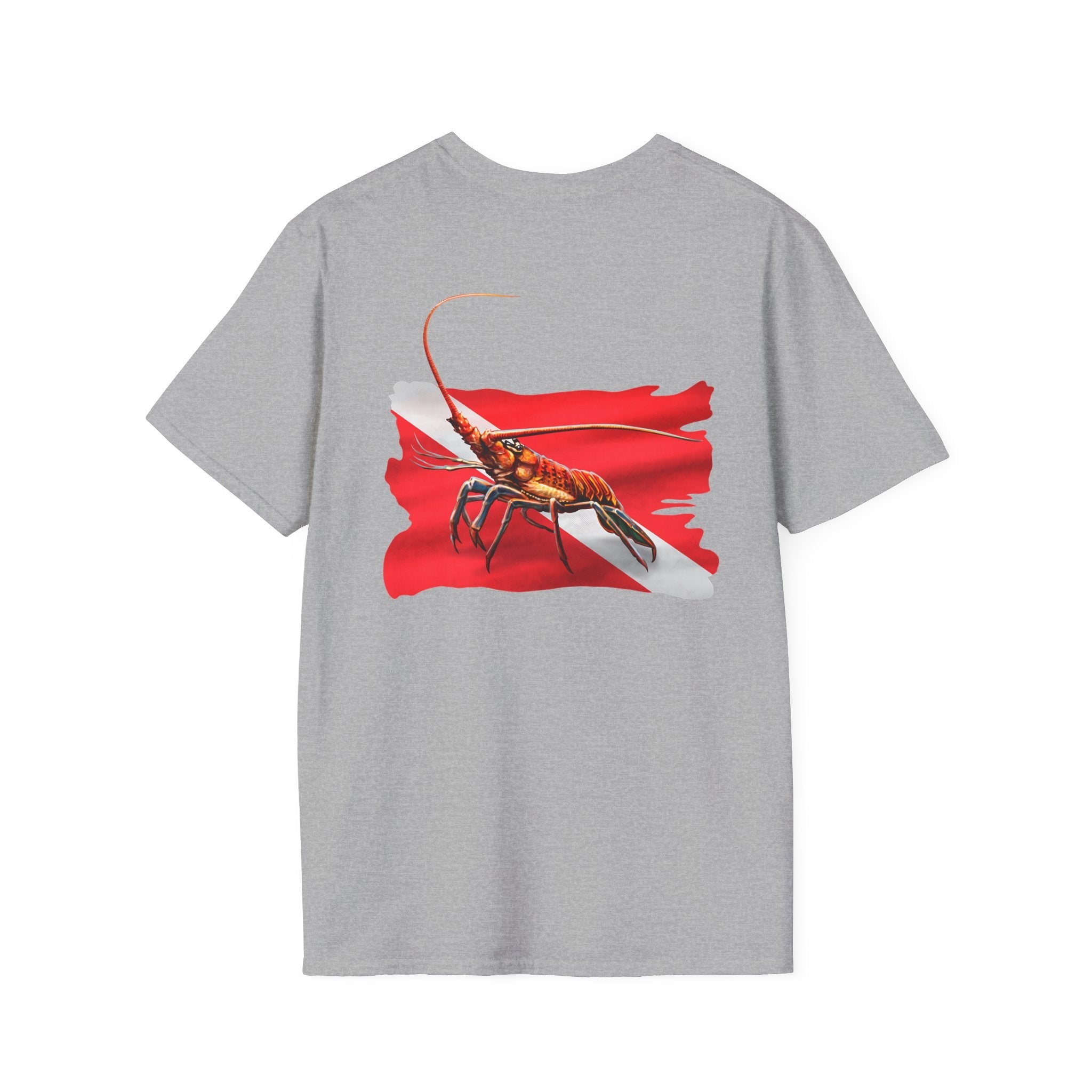 Lobster Dive Unisex T-Shirt, Nautical Style Tee, Seafood Lover Shirt, Summer Apparel, Beach Day T-Shirt, Fun Graphic Top - Get Tight Gear