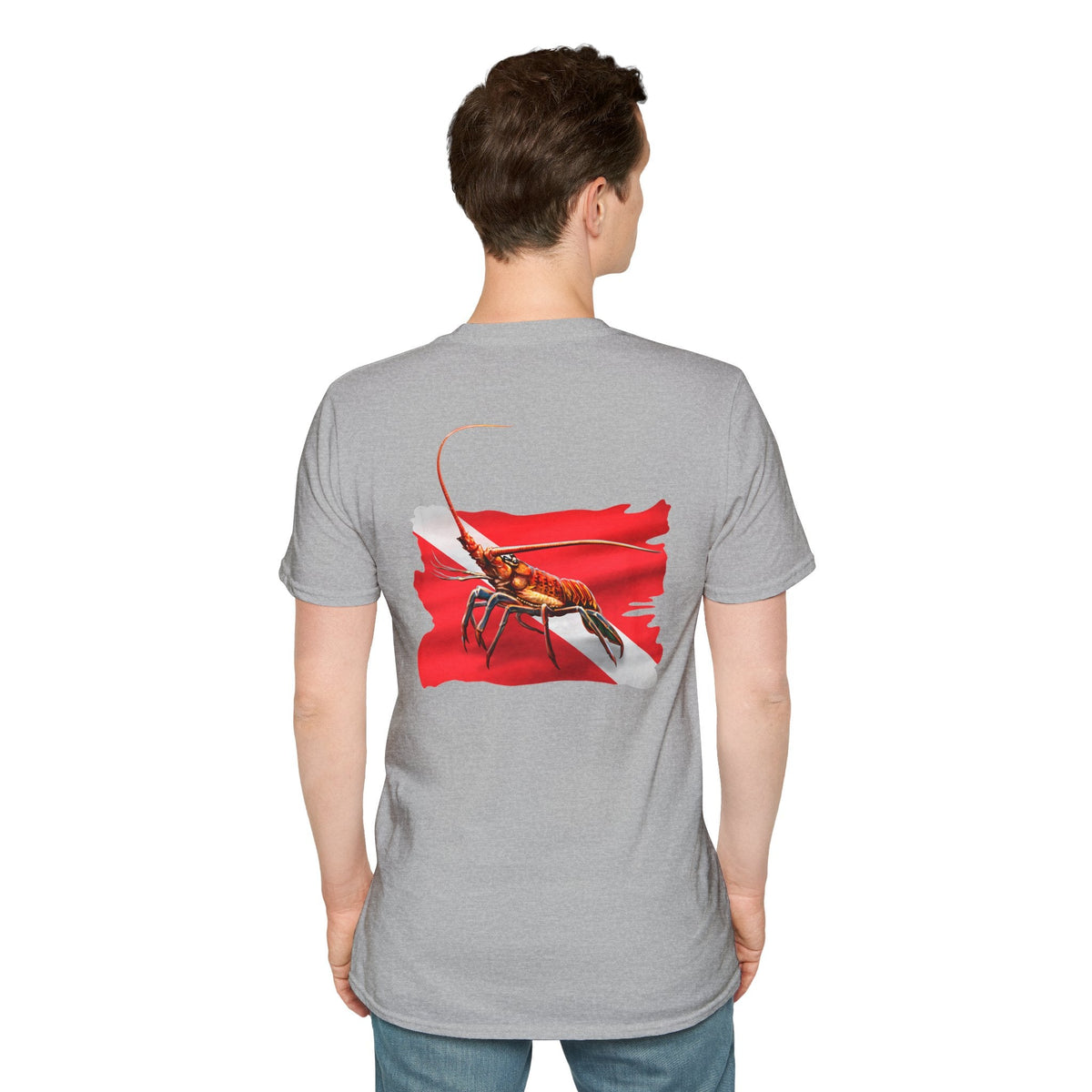 Lobster Dive Unisex T-Shirt, Nautical Style Tee, Seafood Lover Shirt, Summer Apparel, Beach Day T-Shirt, Fun Graphic Top - Get Tight Gear