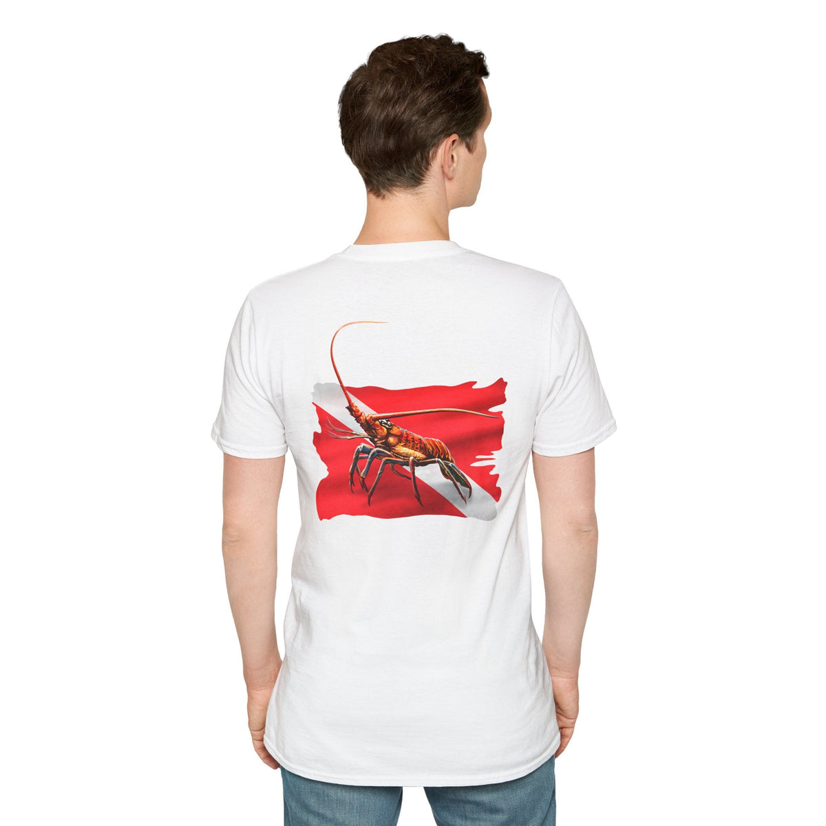 Lobster Dive Unisex T-Shirt, Nautical Style Tee, Seafood Lover Shirt, Summer Apparel, Beach Day T-Shirt, Fun Graphic Top - Get Tight Gear