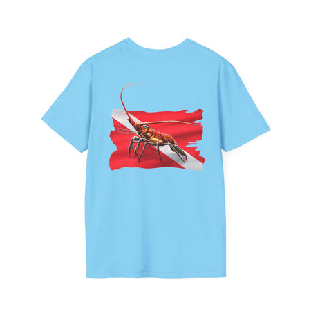 Lobster Dive Unisex T-Shirt, Nautical Style Tee, Seafood Lover Shirt, Summer Apparel, Beach Day T-Shirt, Fun Graphic Top - Get Tight Gear
