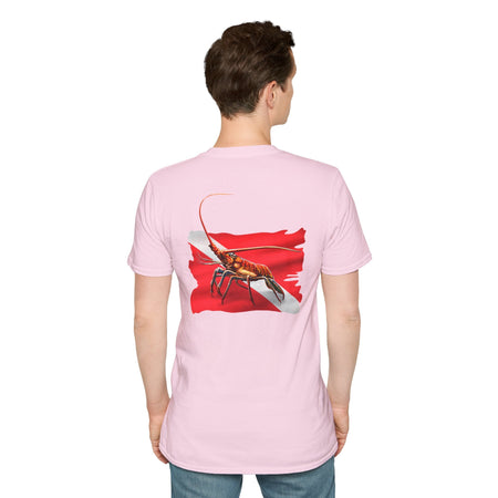 Lobster Dive Unisex T-Shirt, Nautical Style Tee, Seafood Lover Shirt, Summer Apparel, Beach Day T-Shirt, Fun Graphic Top - Get Tight Gear