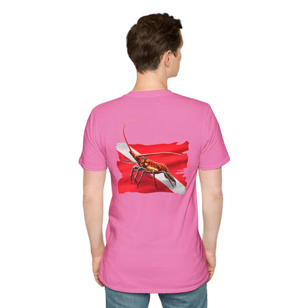 Lobster Dive Unisex T-Shirt, Nautical Style Tee, Seafood Lover Shirt, Summer Apparel, Beach Day T-Shirt, Fun Graphic Top - Get Tight Gear