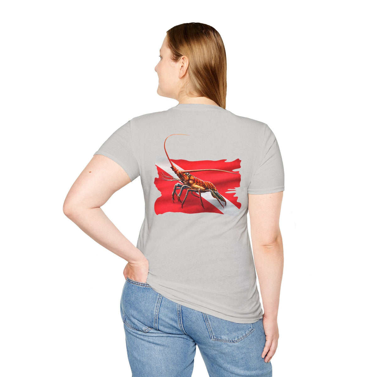 Lobster Dive Unisex T-Shirt, Nautical Style Tee, Seafood Lover Shirt, Summer Apparel, Beach Day T-Shirt, Fun Graphic Top - Get Tight Gear