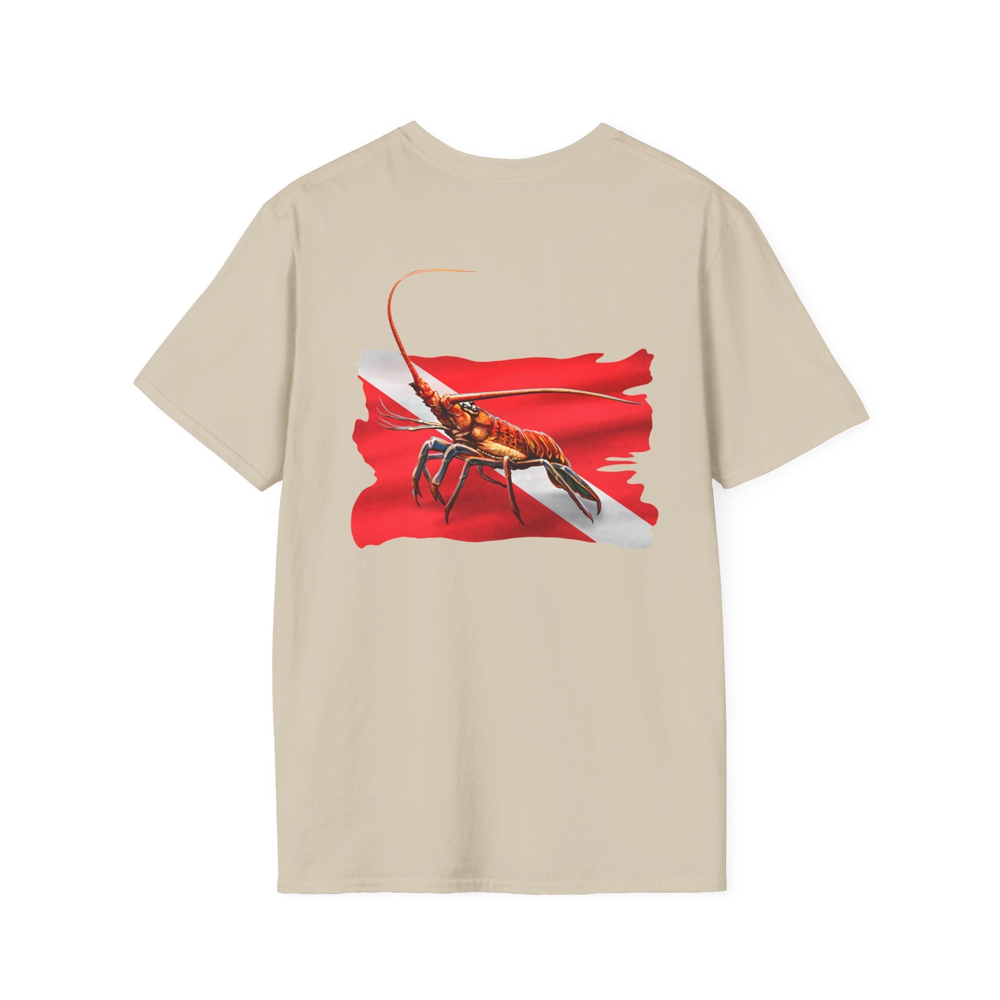 Lobster Dive Unisex T-Shirt, Nautical Style Tee, Seafood Lover Shirt, Summer Apparel, Beach Day T-Shirt, Fun Graphic Top - Get Tight Gear