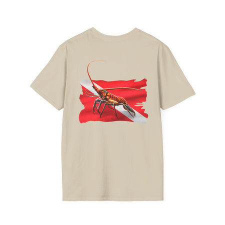 Lobster Dive Unisex T-Shirt, Nautical Style Tee, Seafood Lover Shirt, Summer Apparel, Beach Day T-Shirt, Fun Graphic Top - Get Tight Gear
