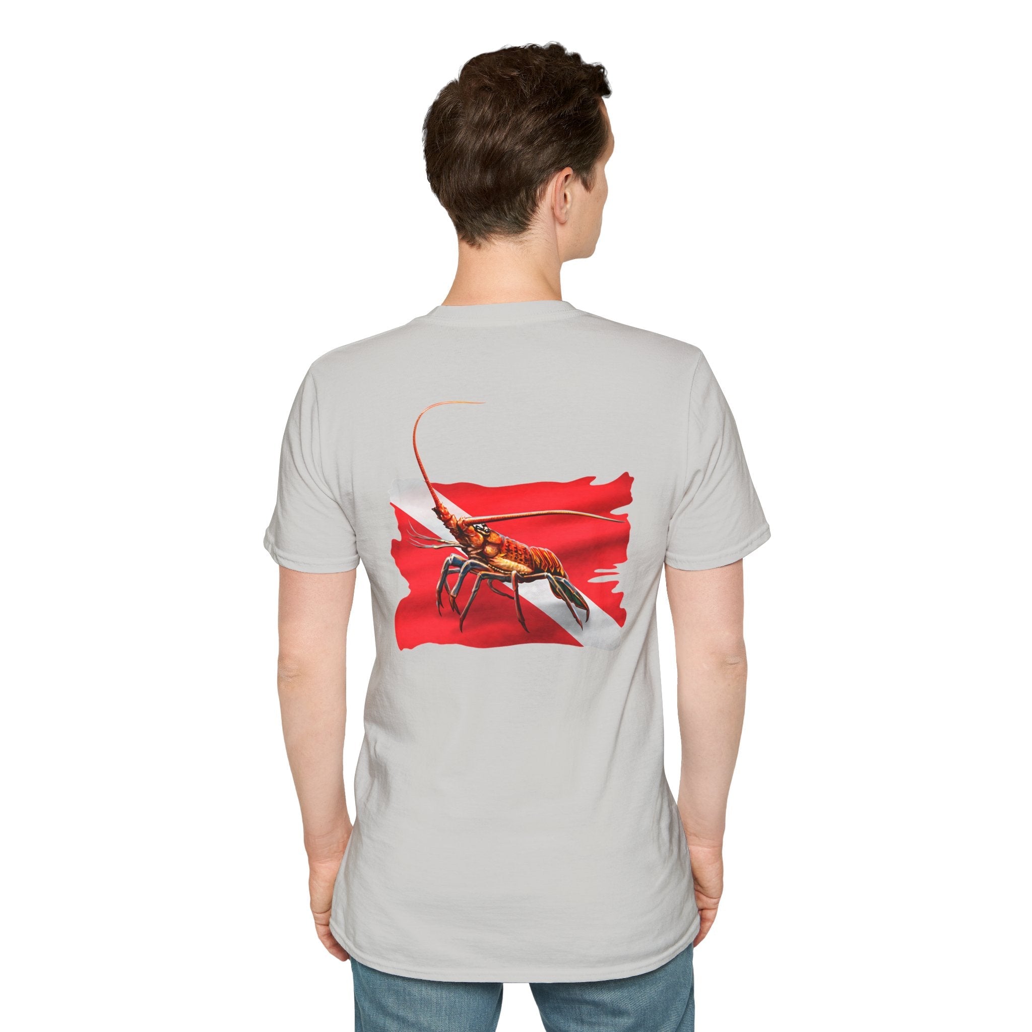 Lobster Dive Unisex T-Shirt, Nautical Style Tee, Seafood Lover Shirt, Summer Apparel, Beach Day T-Shirt, Fun Graphic Top - Get Tight Gear